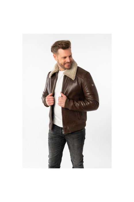 Geaca de Piele Barbati Mauritius Maro MMBrovig
