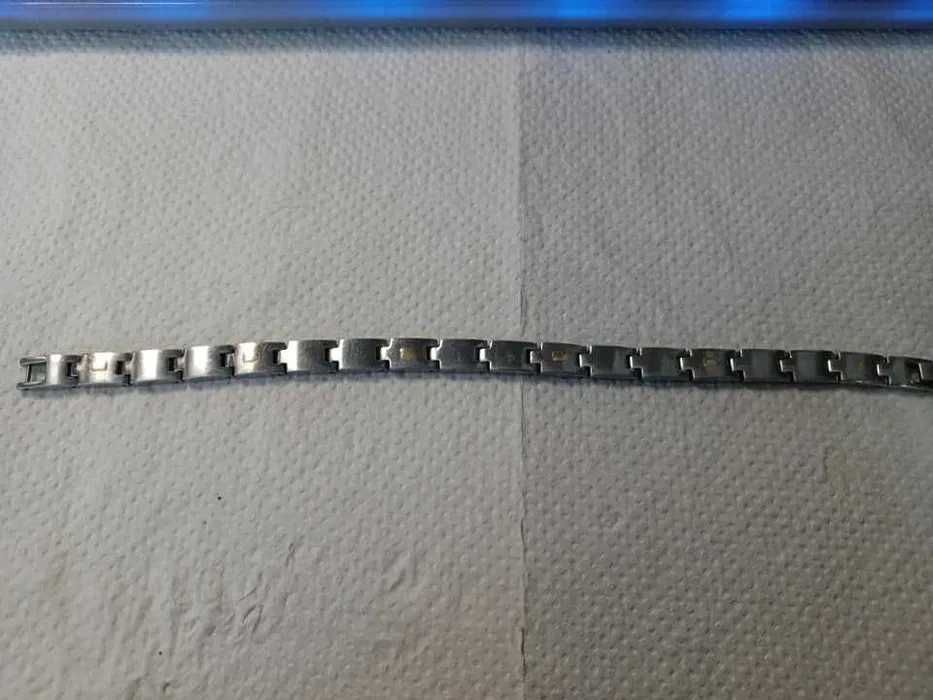 Lot vintage de 3 bratari din argint de barbat