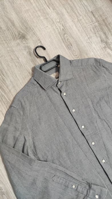 Hackett XL slim fit Мъжка риза с дълъг ръкав