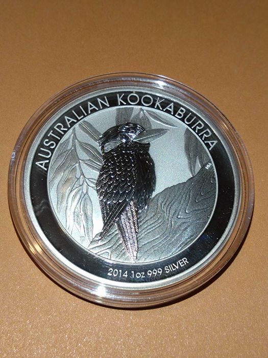 Сребърни монети "Kookaburra", 1 oz, 2 oz Австралия
