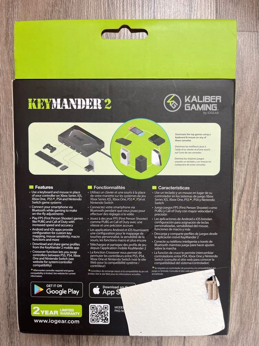 Адаптер ATEN IOGEAR KeyMander 2 3Play, За клавиатура и мишка към PC