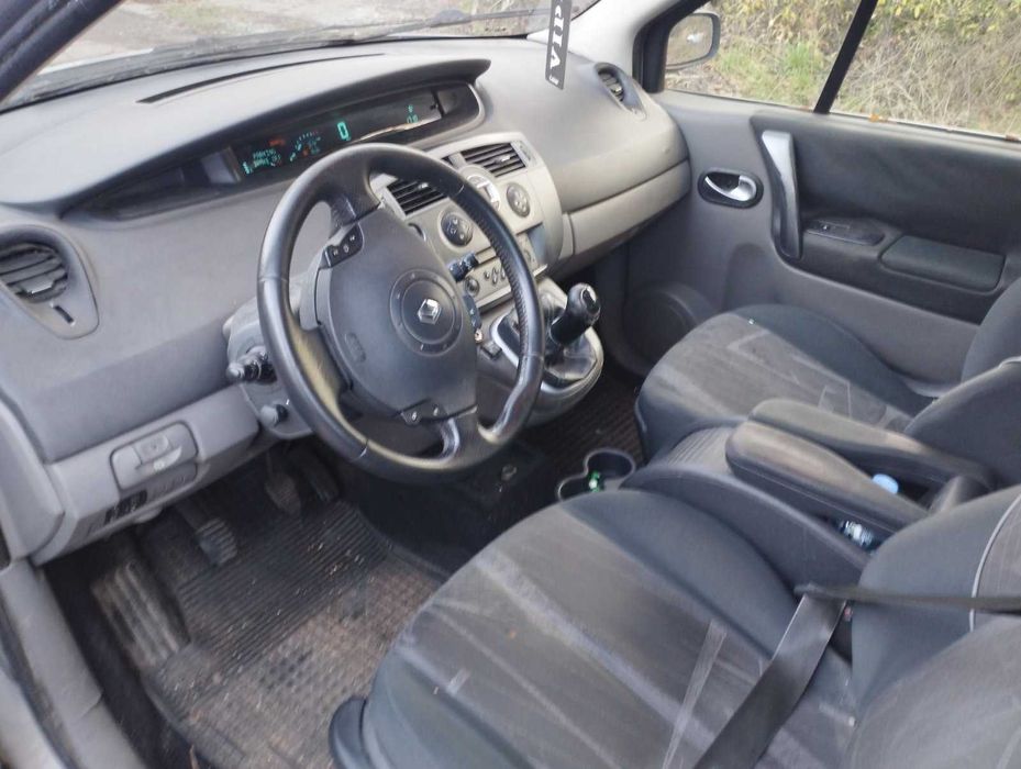 reno scenic 2 2004г  1.6 бензин-газ