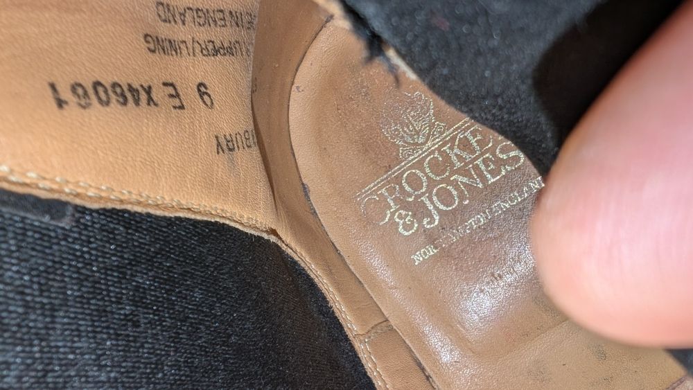 crokett,& Jones ghete chelsea 43