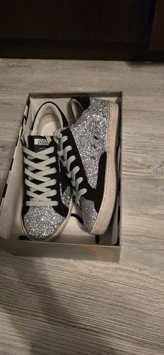 Golden goose adidasi piele