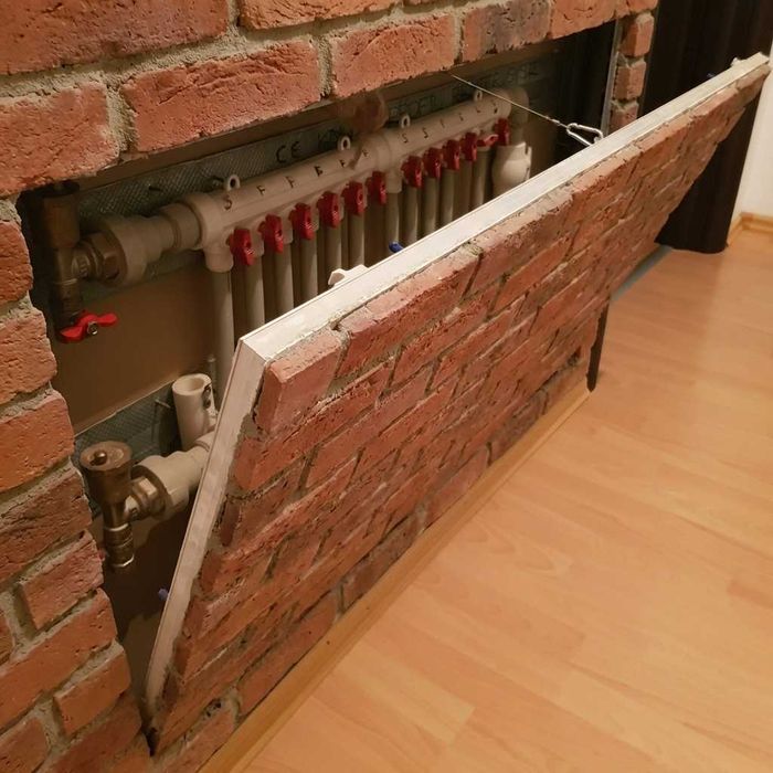 Trape pentru zidărie, beton sau cutie metalică distribuitor