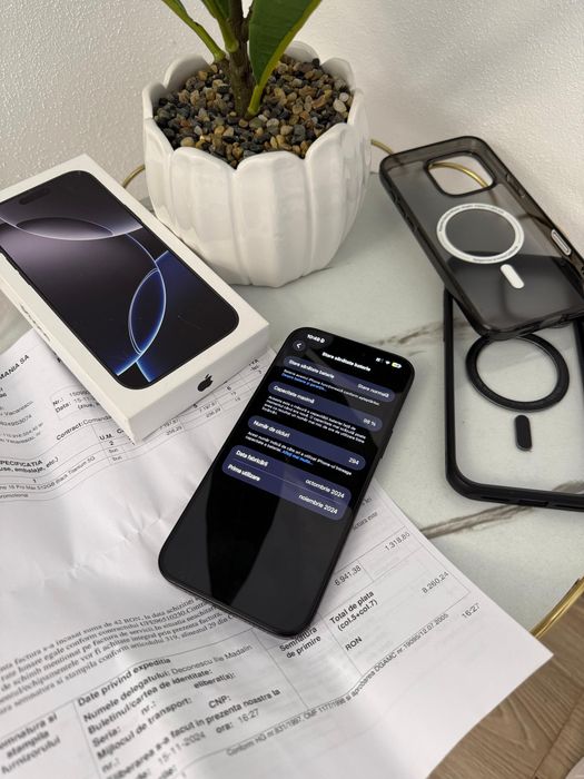 iPhone 16 Pro max ca nou, 512 GB.