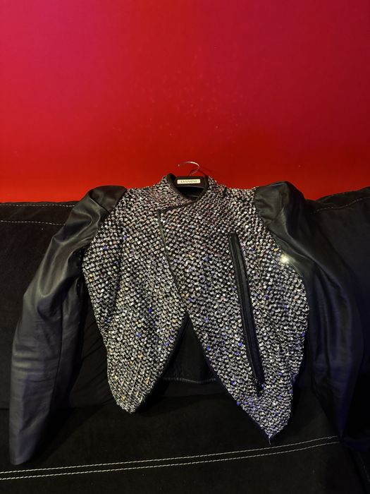 29 DESIRES Яке с кожена ръкави