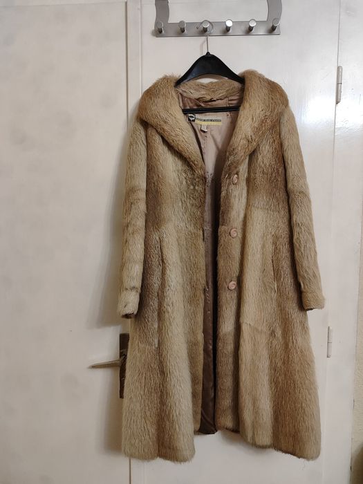 Haina Blana Naturala de Nutrie nr.46 (aprox. L)