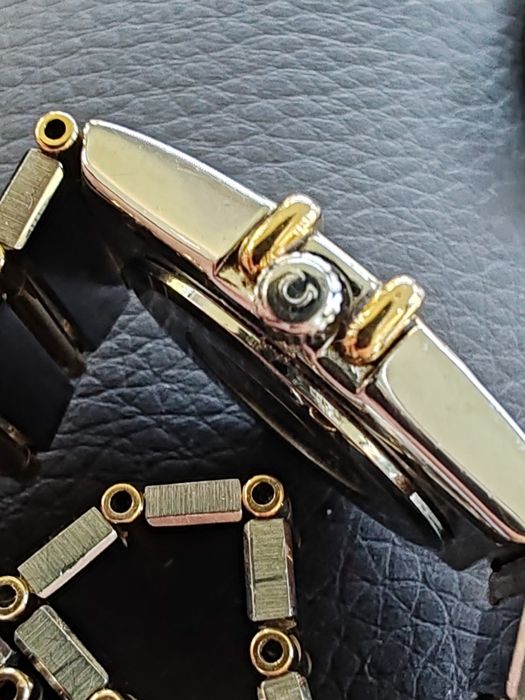 Ceas Omega Constellation Aur-Oțel Diamante  Quartz Dama