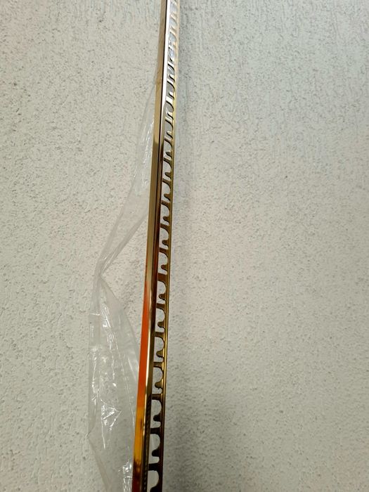 Profil inox colț exterior,auriu oglinda,10 mm pentru faianță și gresie