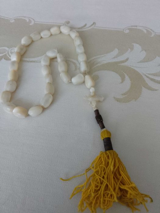 1900 г Седефена Автентична християнска молитвена броеница