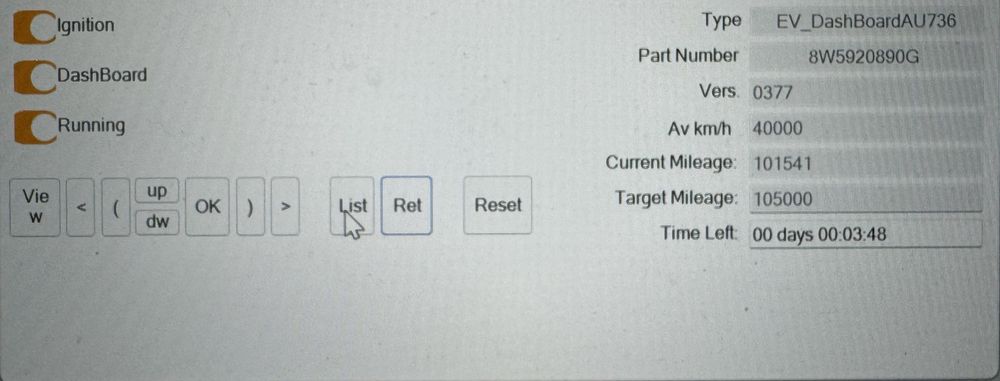 Derulare km ceasuri bord digitale Audi MLB si MQB VW, Skoda, Seat