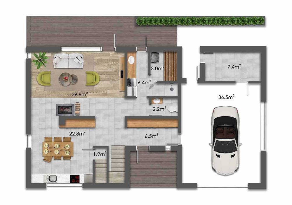 Продава се Къща в София, Драгалевци - 187 кв.м за 383 €/кв.м - Снимка #3