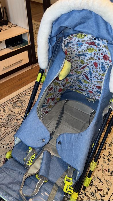 Детские санки-коляска!