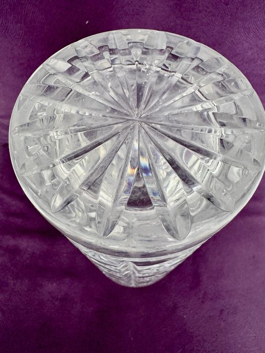 Кристална ваза за цветя, съветска