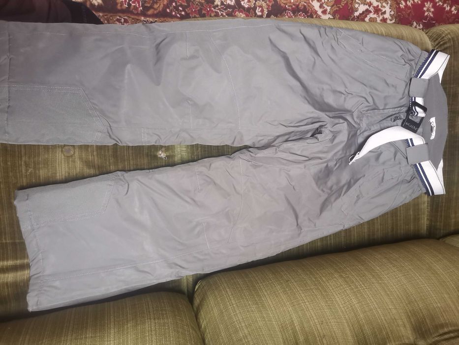 Pantaloni iarna impermeabili cu curea, copii 8-10 ani