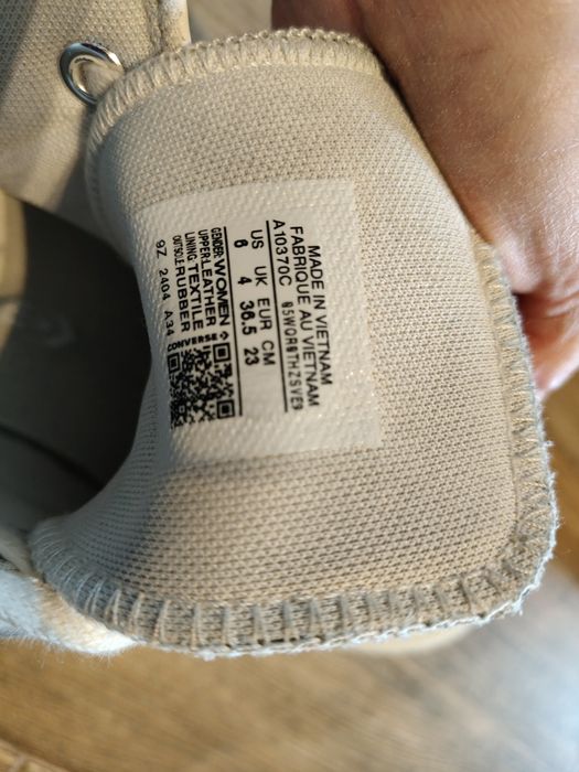 Кожени кецове Converse