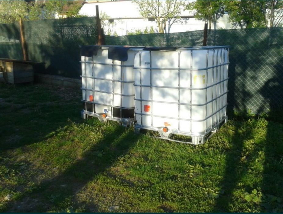 Rezervor reducție butoi cub bazin plastic ibc 1000l 600l grilaj metal