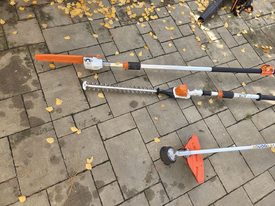 Emondor , foarfecă de tuns gard viu motocoasa Stihl HTA 135 HLA 86 FSA