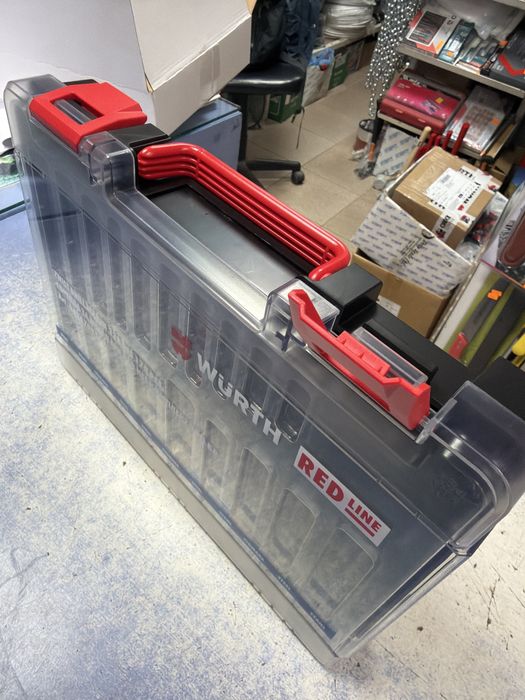 К-кт свредла Wurth red line за метал HSS 170броя ф1мм-ф10мм