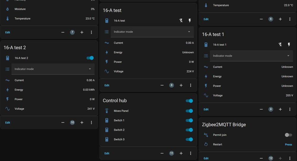 MOES,TONGOU,wifi,zigbee Home Assistant