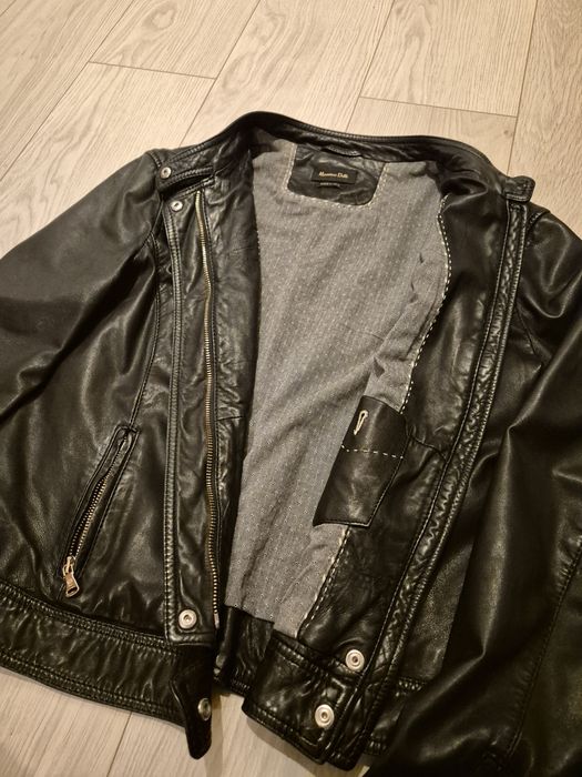 Geaca piele dama Massimo Dutti