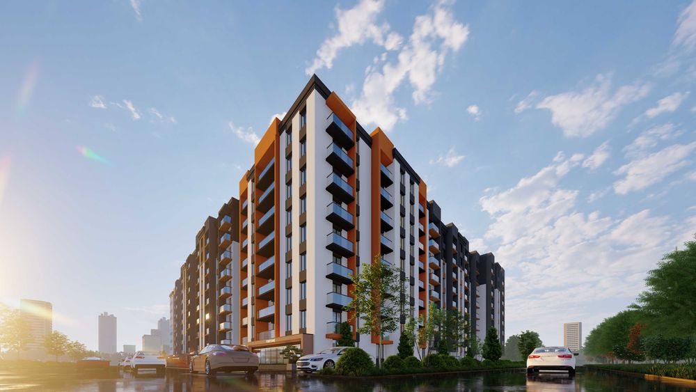 ЖК Mening Uyim 1комнатная кв 62,9м г.Ташкент, мост "Узгариш"