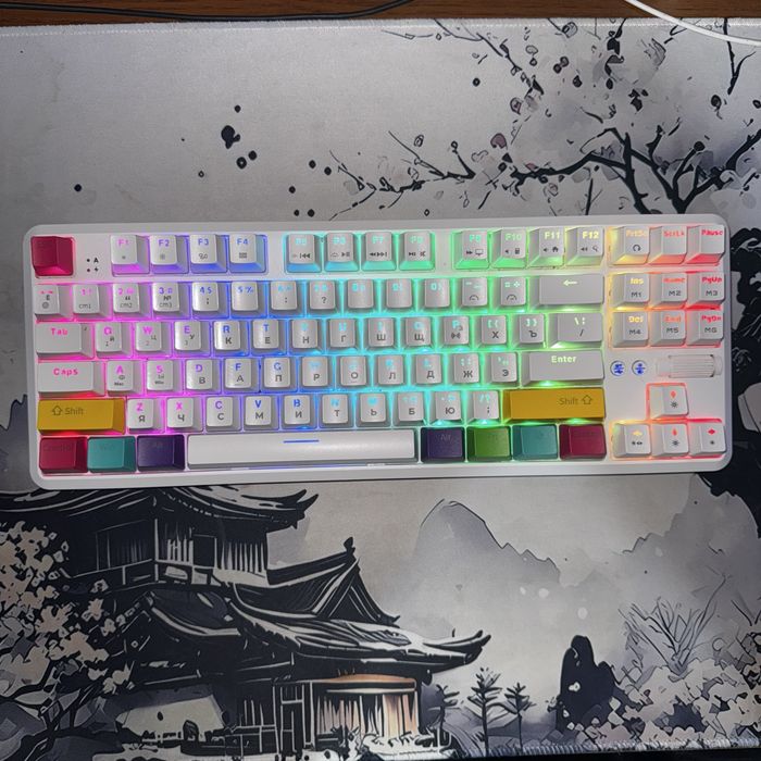 Ajazz k870t механическая клавиатура