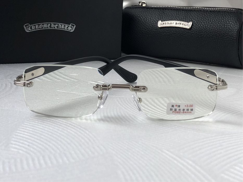 Chrome Hearts очила за четене диоптър +1 +1,5 +2 +2,5 +3 +3,5 +4