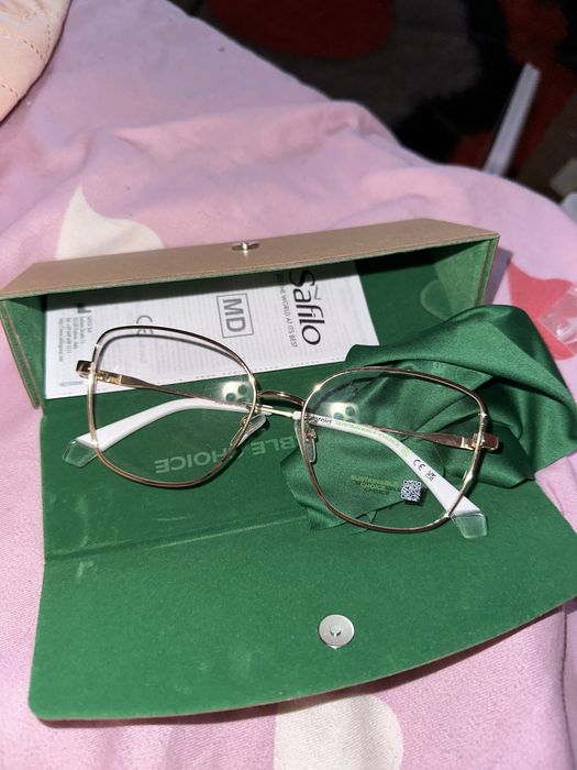 Rame ochelari aurii Polaroid