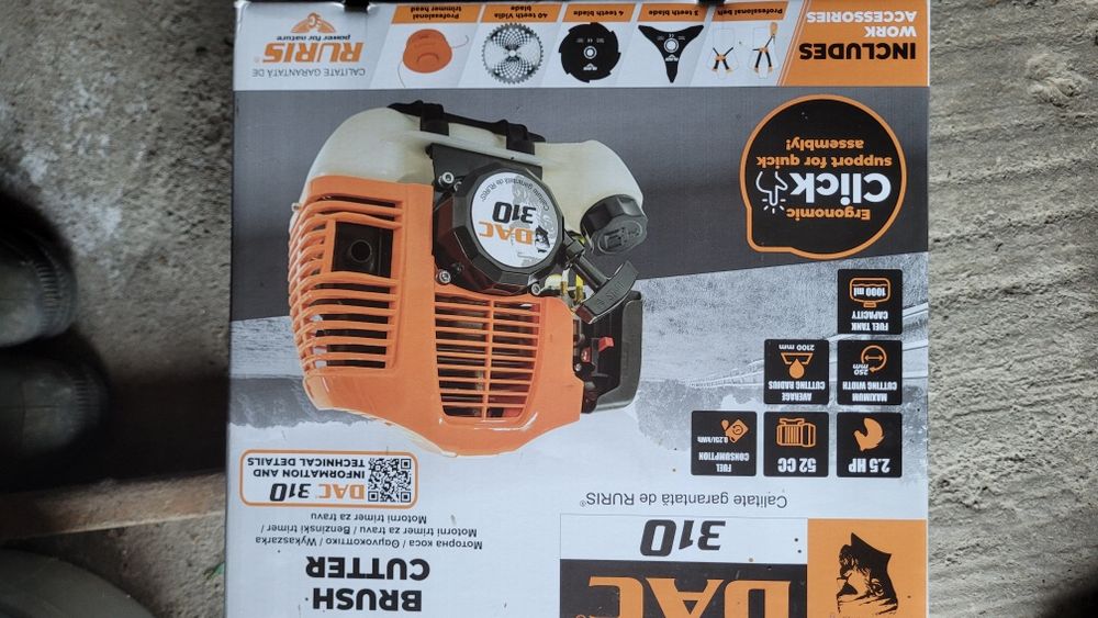 Motocoasă RURIS DAC 310 – NOUĂ