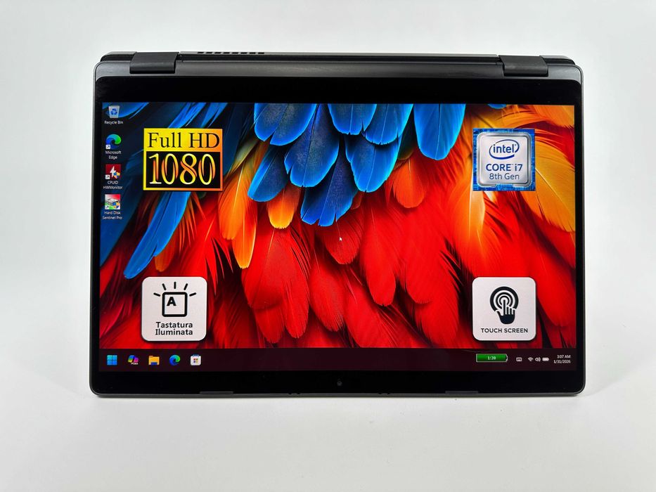 Dell Latitude Intel i7 16 gb_256ssd Touchscreen Tableta Garantie 1 an