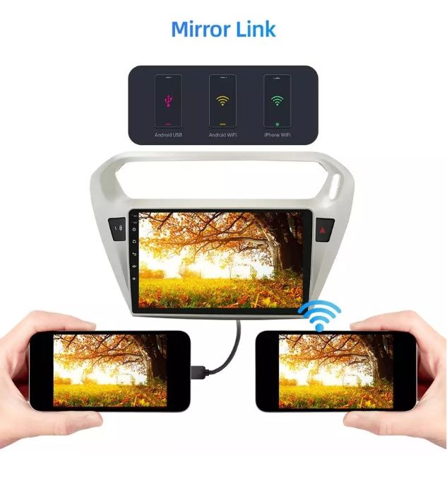 Navigatie Gps Peugeot 301 Citroen C-Elysee , Android Nou , Garantie