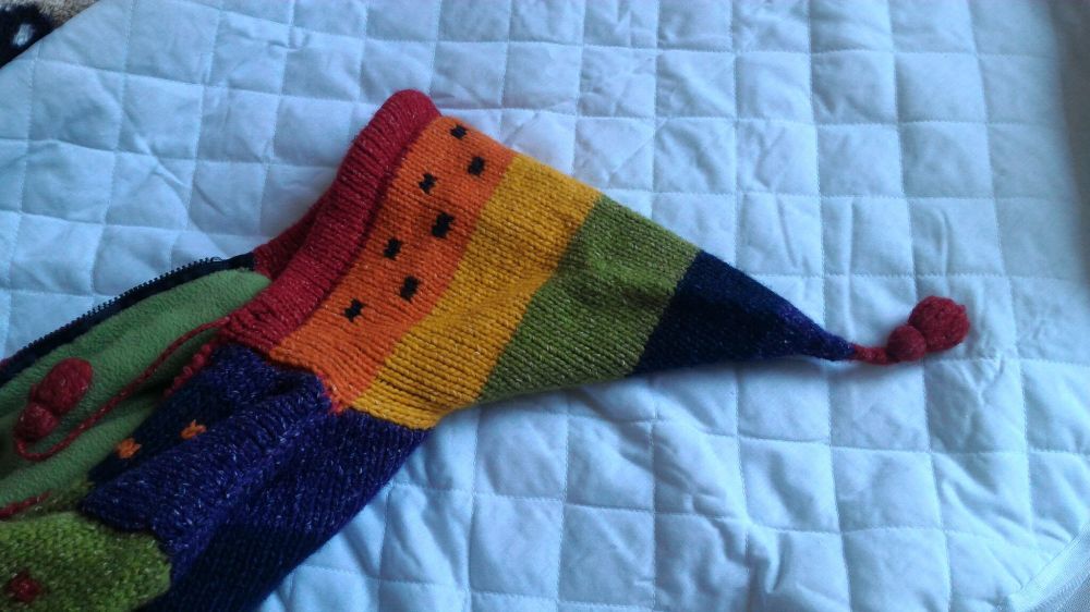 Вязанная куртка