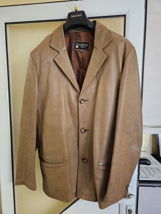 Сако от естествена кожа