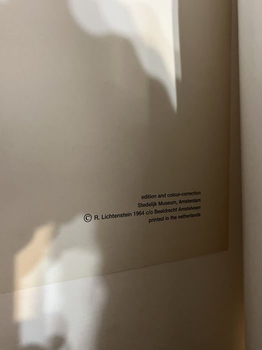 Roy Lichtenstein - As I Opened Fire (1966) Поп Арт Постери