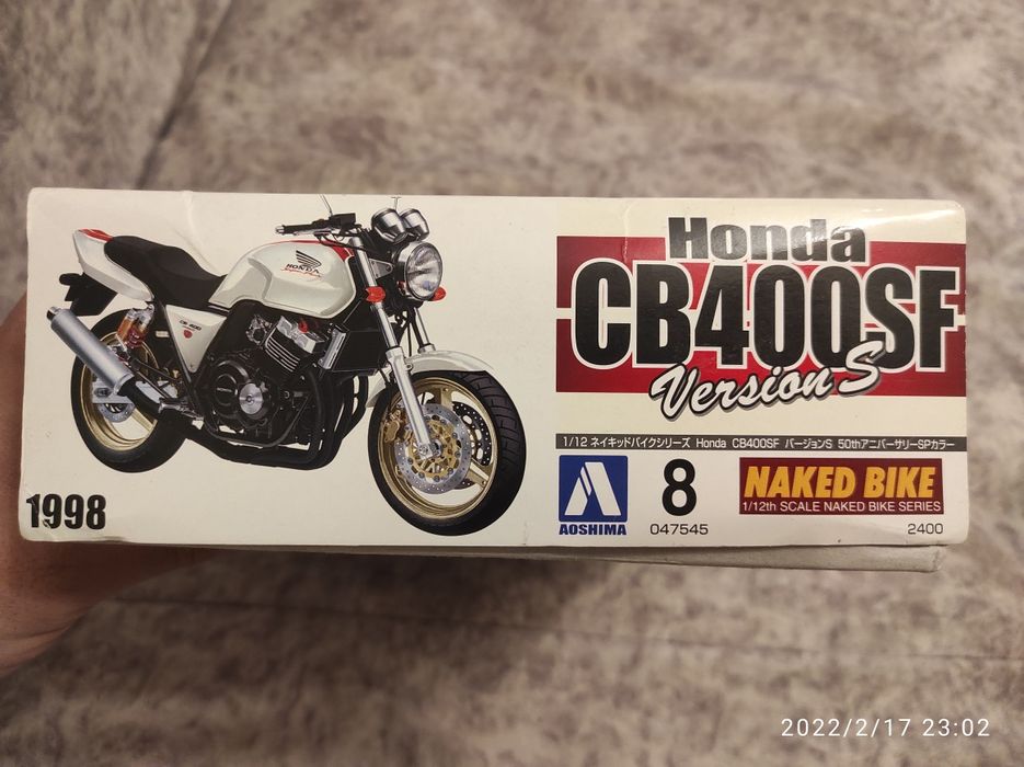 Масштабная модель 1/12 Honda CB400