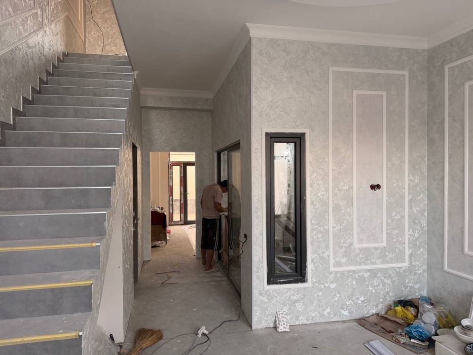 2 этажли уй, евро ремонт