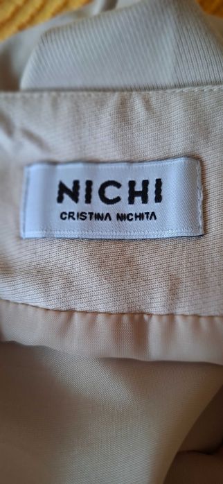 Fustita Nichi din bumbac cu cateva pliseuri