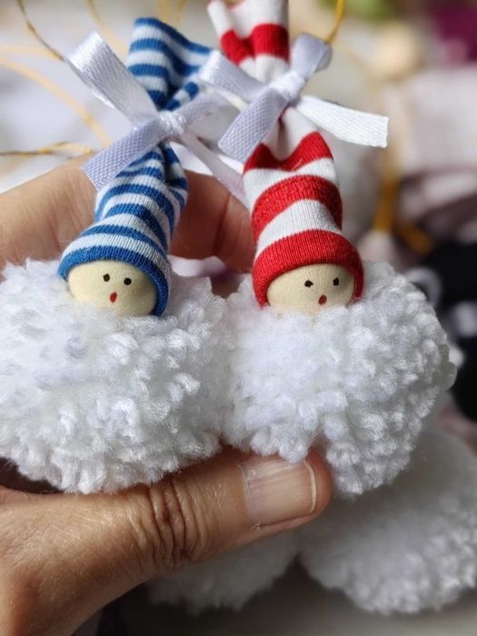 Ръчно изработени коледни висулки