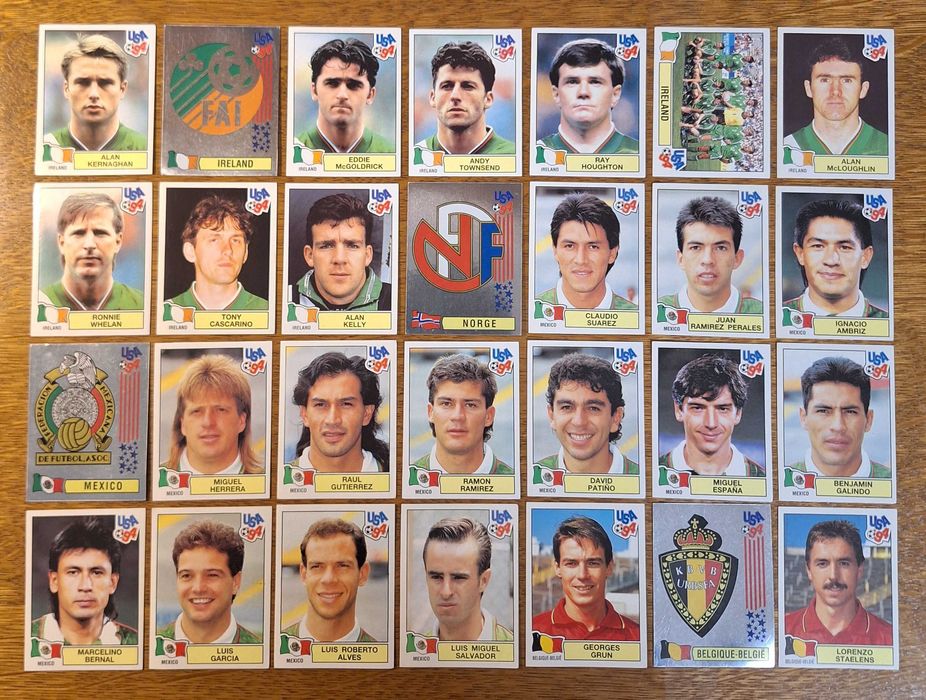 Стикери Панини САЩ '94