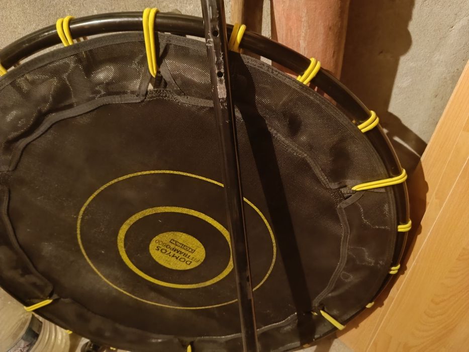 Батут  за тренировки с дръжка!!!