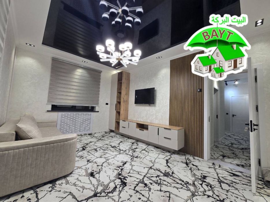 2/3/4, Чил 1, ВЫСОКОПОТОЛОЧКА, Разделка, Меб+Тех продаётся квартира  ~