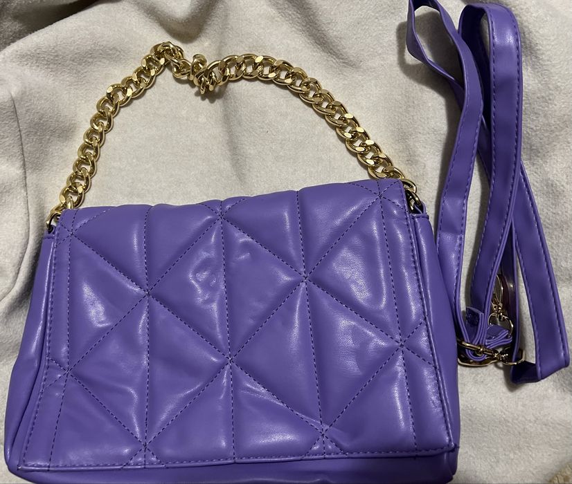 Дамска чанта лилава