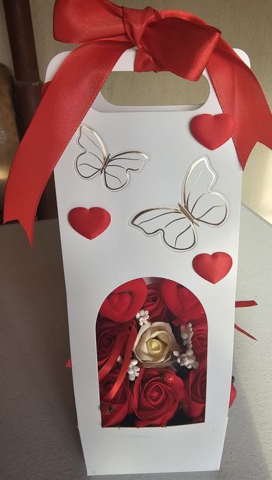 Aranjamente din flori de sapun