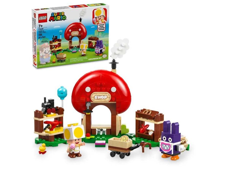 Lego Mario 71429 Nabbit at Toad's Shop