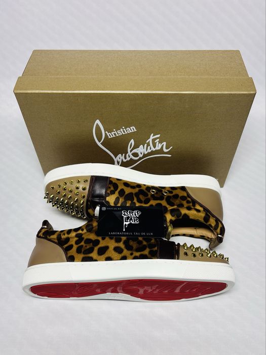 Christian Louboutin Low leopard 43