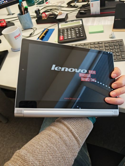 Lenovo Yoga tab, aluminiu, problema touch
