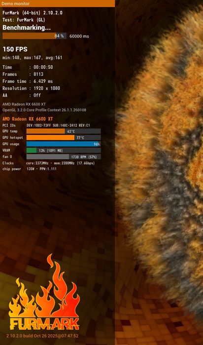 Powercolor Hellhound AMD Radeon RX 6600 XT