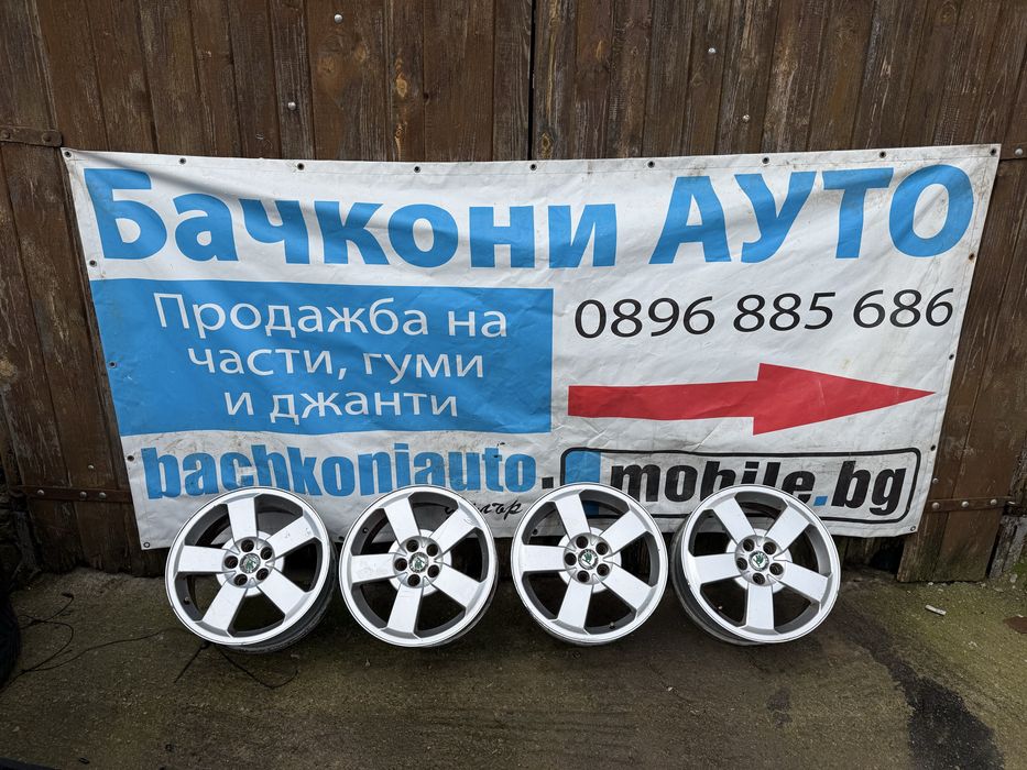 16 5х100 джанти шкода